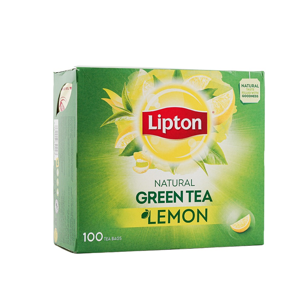 LIPTON GREEN TEA LEMON 